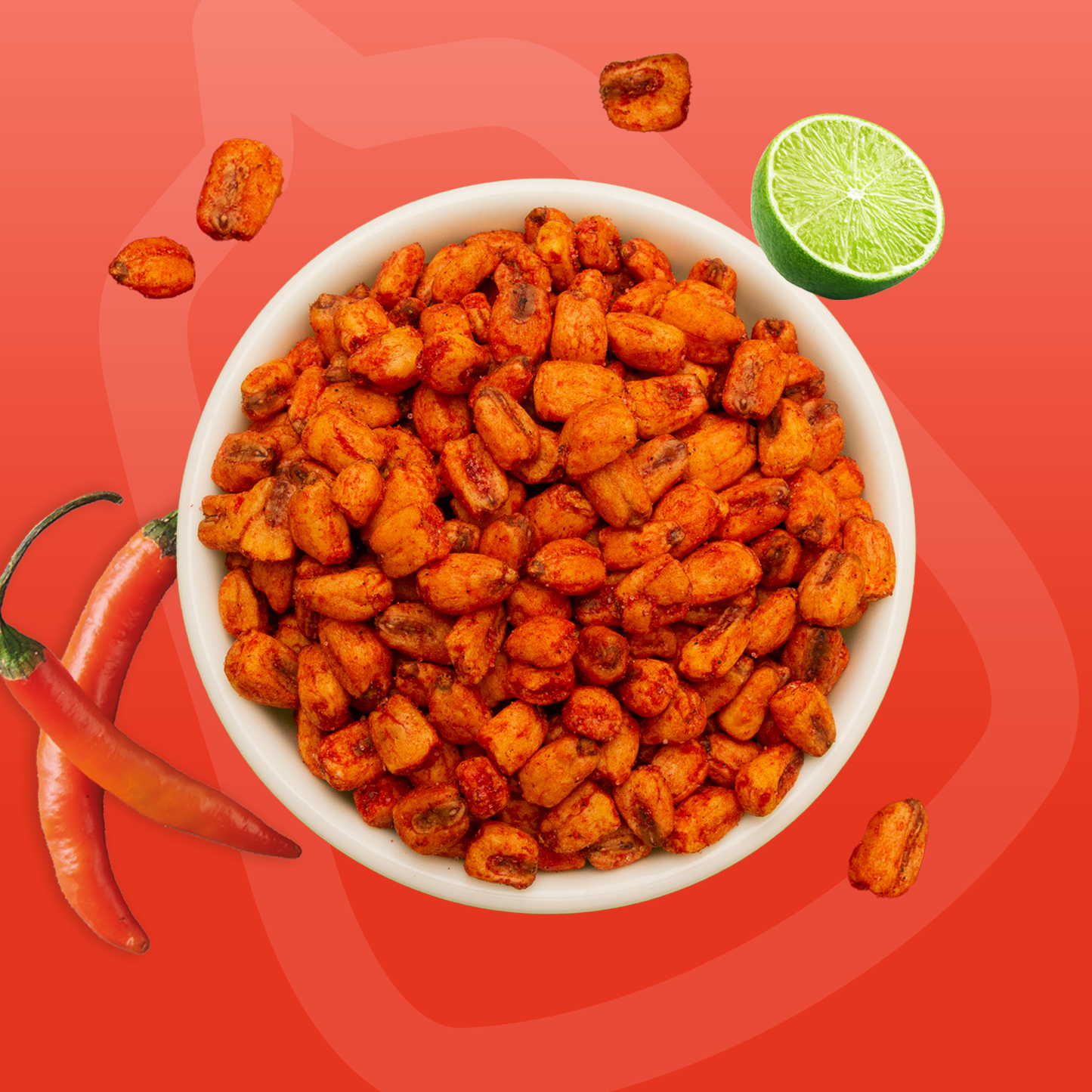 Chili & Lime Crunchy Corn Kernels