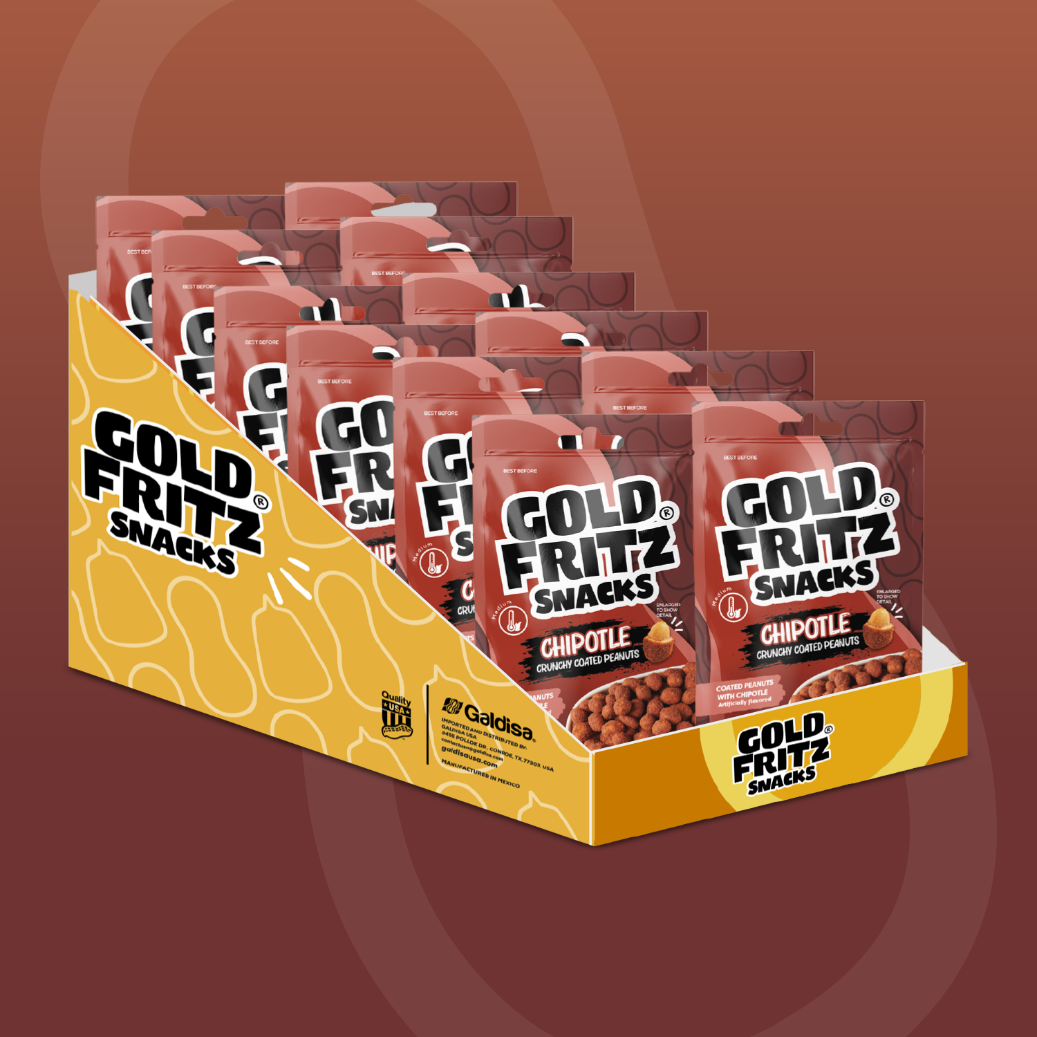 Chipotle Crunchy Coated Peanuts